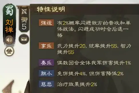 三国志战棋版刘禅怎么样,三国志战棋版刘禅强度分析