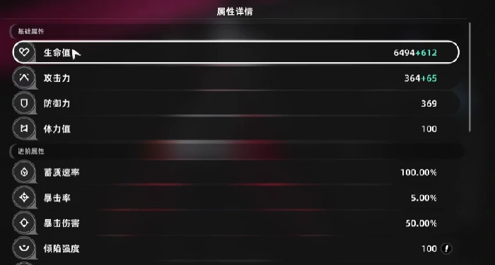 异环角色属性有哪些,异环角色属性分享