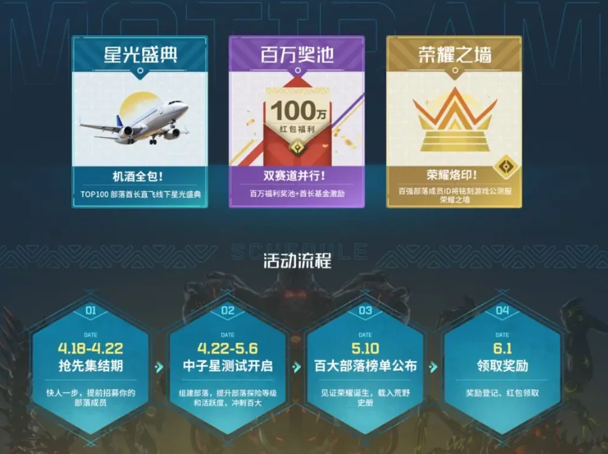 荒野起源百大部落评选机制,荒野起源百大部落什么评选条件