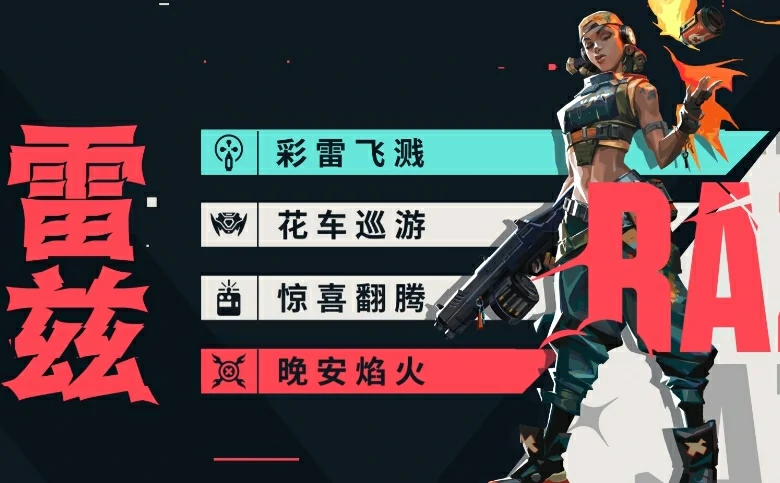 无畏契约源能行动雷兹怎么玩,无畏契约手游雷兹角色一览,无畏契约
