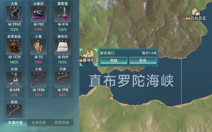 大航海时代传说港口投资技巧分享,大航海时代传说最具性价比的投资方式