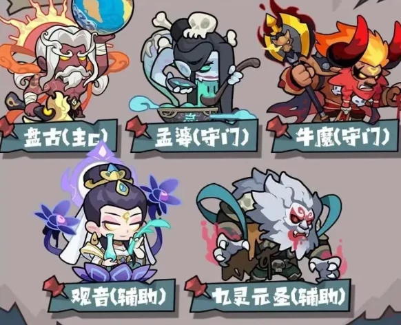 妖怪金手指盘古阵容推荐,妖怪金手指盘古怎么搭配阵容