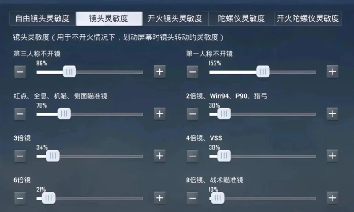 远光84陀螺仪灵敏度如何调整,远光84陀螺仪灵敏度调整方法