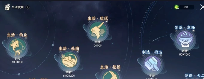 此间山海生活技能介绍,此间山海生活技能有哪些