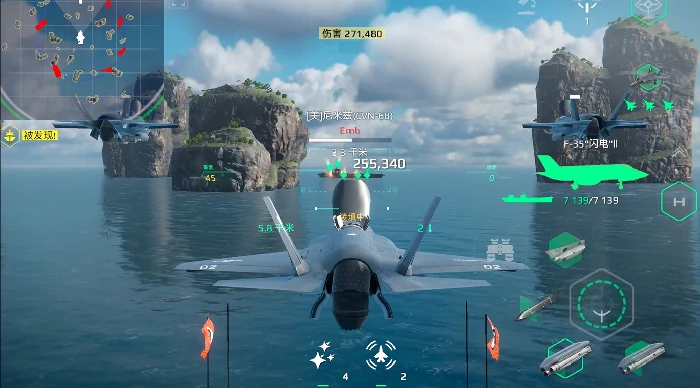 现代战舰F35怎么样,现代战舰手游F35能力介绍