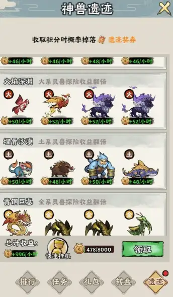 神器传说灵兽怎么选,神器传说灵兽排行榜