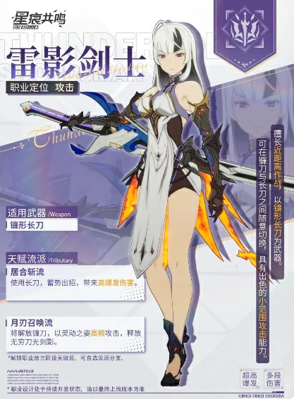 星痕共鸣职业强度一览,星痕共鸣职业排行介绍
