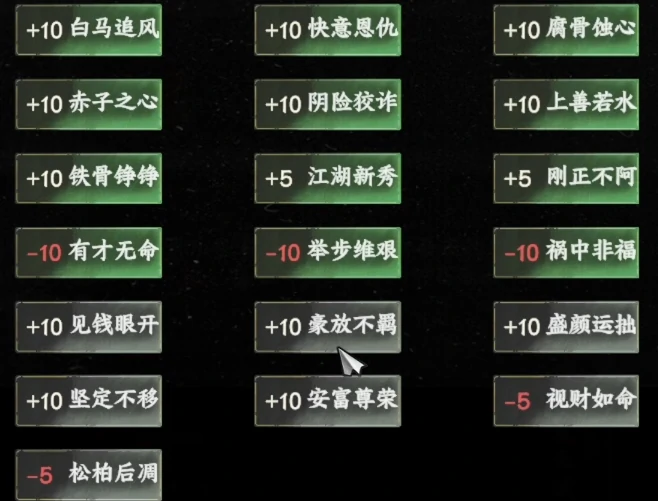 下一站江湖2开局天赋推荐,下一站江湖2手游开局身份解锁方法