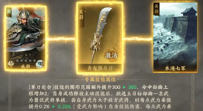 三国群英传策定九州关羽武将测评,三国群英传策定九州关羽强度一览