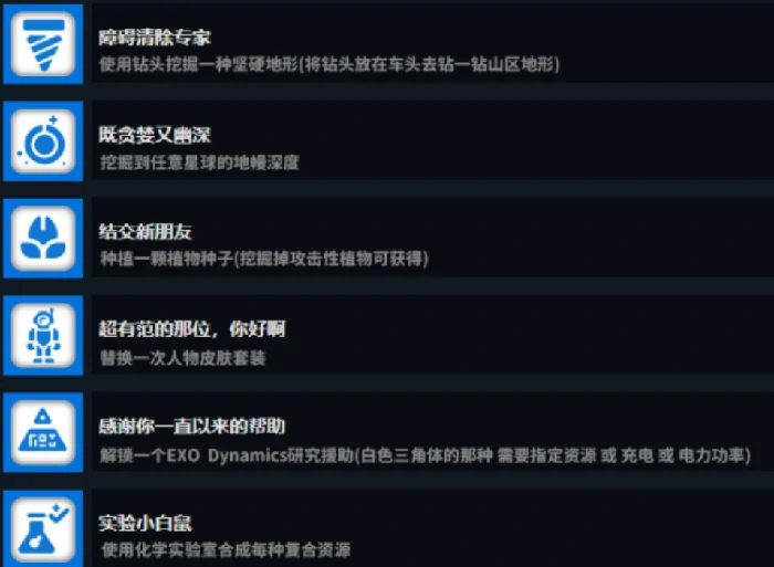 异星探险家成就全攻略,异星探险家手游成就解锁方法详解