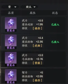 三国群英传策定九州星石搭配攻略,三国群英传策定九州星石怎么搭配