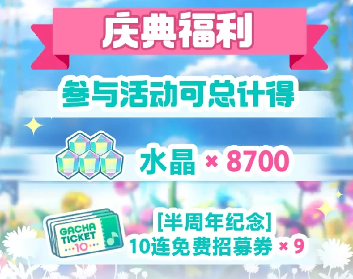 初音未来缤纷舞台半周年庆典开启,初音未来缤纷舞台庆祝活动全解析