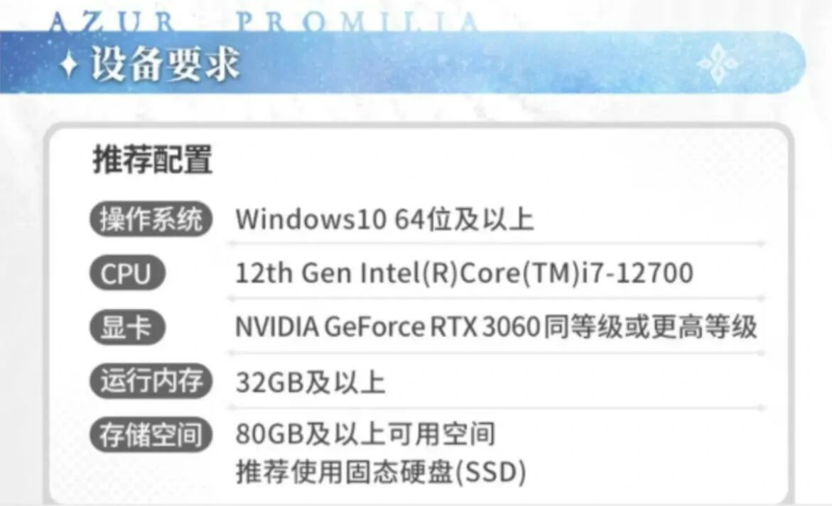 蓝色星原旅谣多少g,蓝色星原旅谣安装包多大