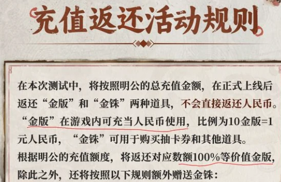 三国望神州金铢返还规则揭秘,三国望神州金铢怎么返还详细说明