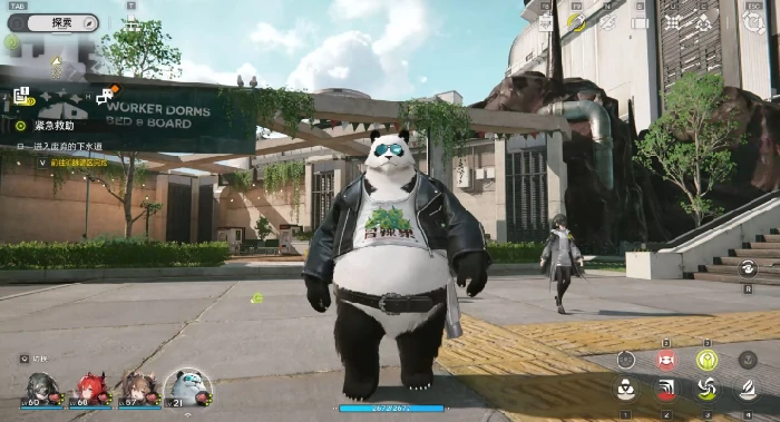 明日方舟终末地熊猫强度解析,明日方舟终末地熊猫角色表现与实战评测,明日方舟