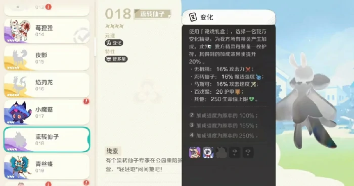 崩坏因缘精灵流转仙子强度解析,崩坏因缘精灵手游流转仙子培养攻略