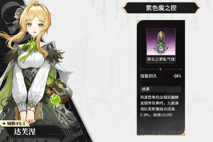 二重螺旋达芙涅武器选择攻略,二重螺旋达芙涅魔之楔搭配技巧