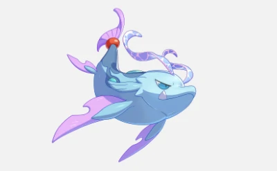 洛克王国世界快鳍鱼图鉴,洛克王国手游快鳍鱼技能属性全解析