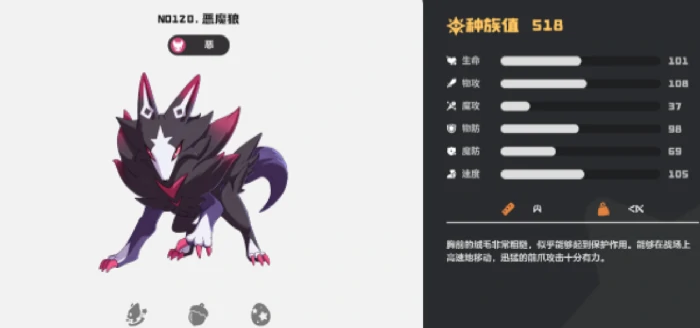 洛克王国世界恶魔狼打法全解析,洛克王国世界恶魔狼通关技巧与阵容推荐