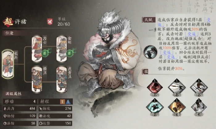 三国望神州典韦,三国望神州许褚，典韦与许褚强度对比分析