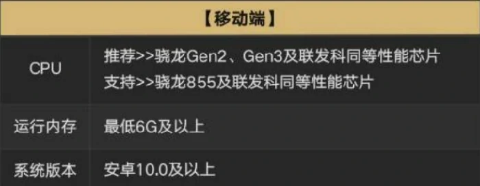 异环需要什么配置,异环配置要求详细介绍