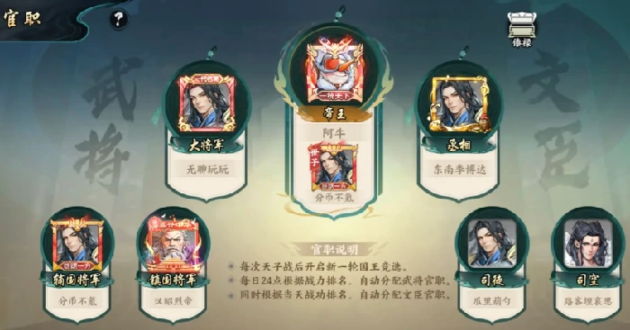 百战群英官职系统全解析,百战群英官职玩法与进阶技巧