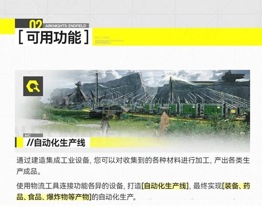 明日方舟终末地工业系统详解,明日方舟终末地工业玩法全解析,明日方舟