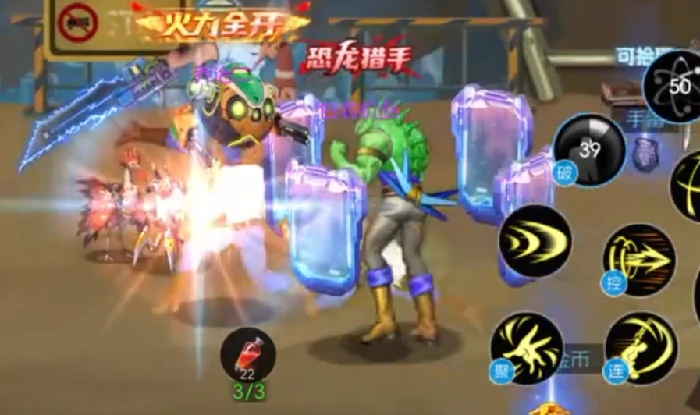 街机恐龙手游胖子角色解析,街机恐龙手游胖子打法技巧详解