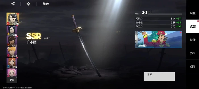 境界刀鸣武器搭配指南,境界刀鸣装备选择推荐