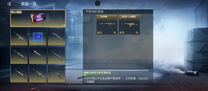 穿越火线手游王者武器库详解,穿越火线手游王者武器库玩法全解析,穿越火线