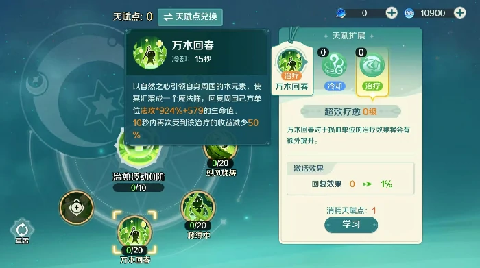 奇幻梦旅人医官天赋怎么点,奇幻梦旅人医官技能加点推荐