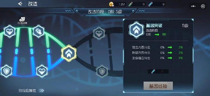 街机恐龙手游基因改造系统详解,街机恐龙手游基因改造功能与实战作用分析