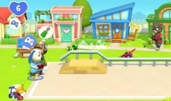 汤姆猫总动员2遥控车比赛玩法详解,汤姆猫总动员2遥控车竞速技巧与通关指南