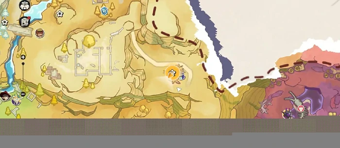 洛克王国世界星霜崖地跑图攻略,洛克王国世界星霜崖地全路线详解与快速通关技巧