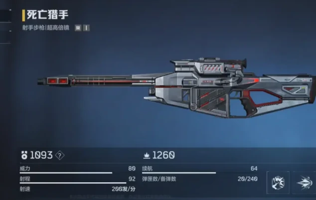 逆战未来死亡猎手,逆战未来高爆发远程狙击型英雄强度解析,逆战