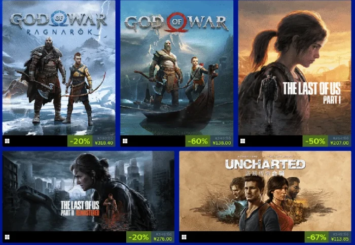 Steam冬促与黑五促销对比：哪个折扣力度更大、更值得入手