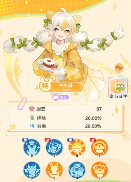 解忧小食光柠小满角色强度解析,解忧小食光柠小满技能机制与实战表现全攻略