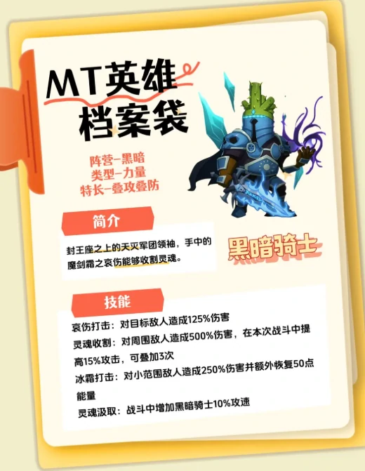 我叫MT口袋守卫战角色图鉴大全,我叫MT口袋守卫战全角色技能属性介绍