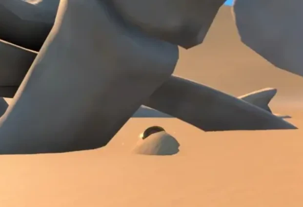 沙石站时光沙漠骨架宝箱位置指南,沙石镇时光沙漠宝箱详细坐标与开启方法