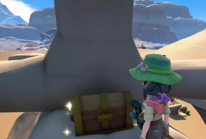 沙石镇时光沙漠骨架宝箱位置指南,沙石镇时光沙漠宝箱详细坐标与开启方法