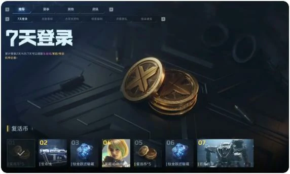 逆战未来七日登录奖励汇总,逆战未来连续登录7天全奖励明细,逆战