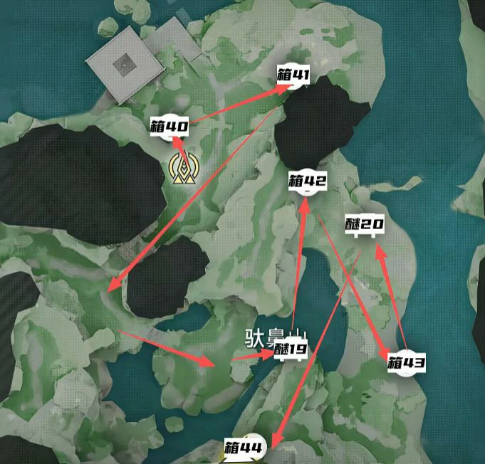 明日方舟终末地武陵地区宝箱全收集指南,终末地武陵宝箱位置分布与开启方法,明日方舟