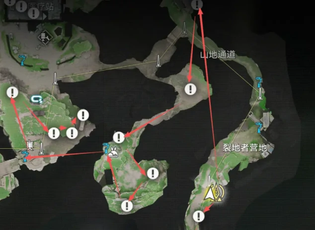 明日方舟终末地矿脉分布图解,明日方舟终末地各区域矿脉位置与刷新点汇总,明日方舟