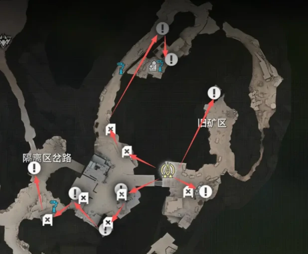 明日方舟终末地矿脉分布图解,明日方舟终末地各区域矿脉位置与刷新点汇总,明日方舟
