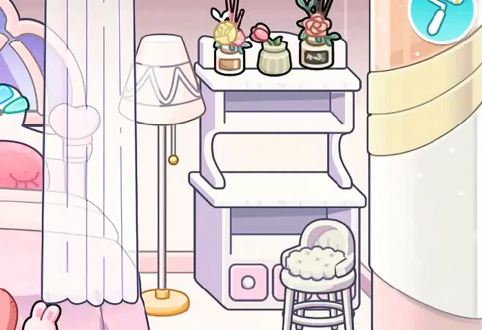 兔小萌世界甜系小房间搭建指南,兔小萌世界高颜值甜系房间布置全流程详解