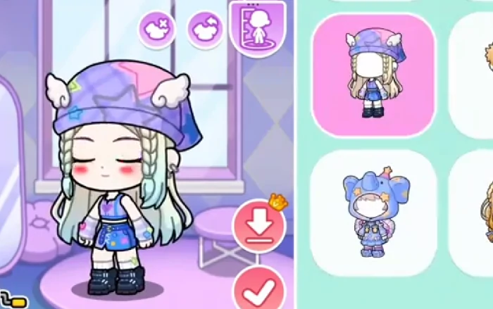 兔小萌世界最美穿搭分享,兔小萌世界高人气实用衣服推荐