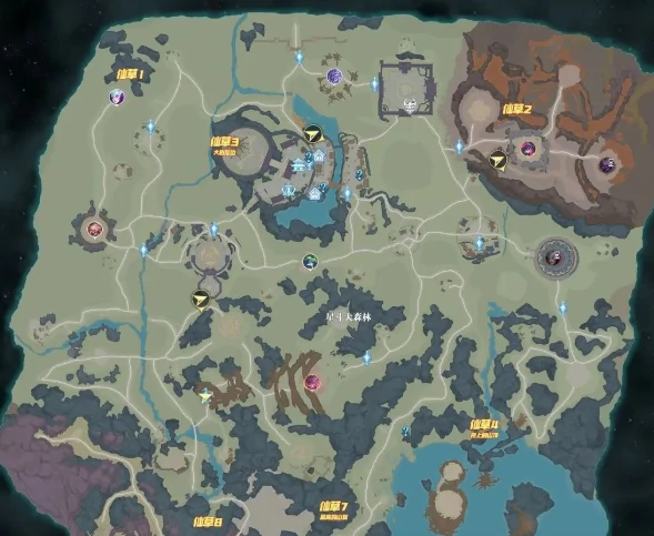 斗罗大陆猎魂世界星斗森林探索指南,斗罗大陆猎魂世界星斗森林全地图解锁与资源获取攻略