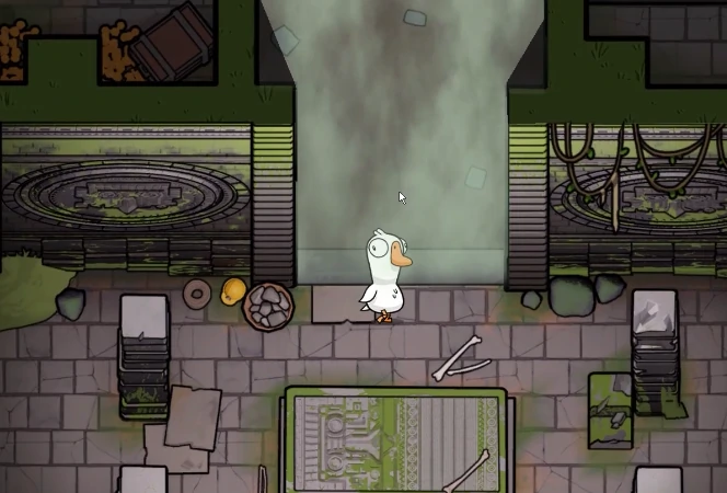 鹅鸭杀丛林神殿地图通道详解,鹅鸭杀丛林神殿全任务流程与通关技巧