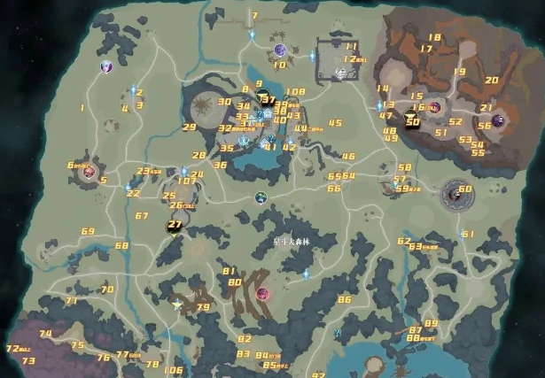 斗罗大陆猎魂世界星斗森林探索指南,斗罗大陆猎魂世界星斗森林全地图解锁与资源获取攻略