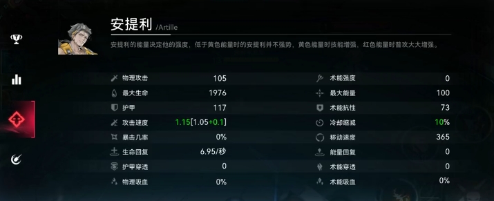 重构阿塔提斯全角色有哪些,重构阿塔提斯角色介绍